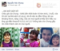 Nhạc sĩ Nguyễn Văn Chung bị thất lạc cháu gái