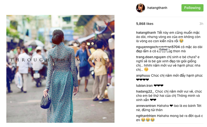 Tăng Thanh Hà nuối tiếc vì eo lớn không mặc được áo dài