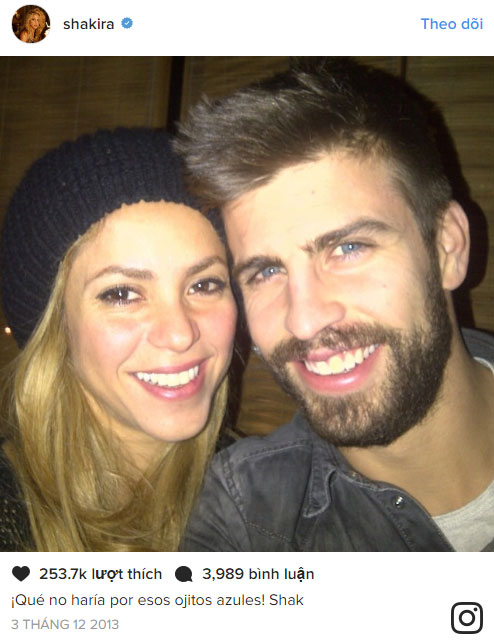 Những khoảnh khắc ngọt ngào của Shakira và chồng trẻ