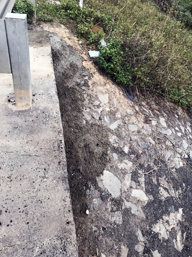 Khắc phục xong điểm xói lở trên cao tốc Nội Bài – Lào Cai