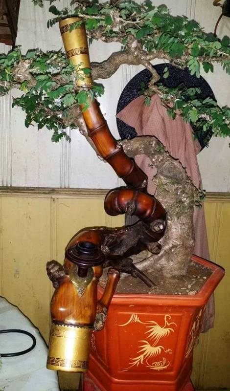 Chiếc điếu cày có dáng siêu độc giá hàng chục triệu đồng