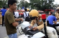 Hơn 6.600 tài xế bị CSGT Hà Nội xử phạt trong 4 ngày dọn vỉa hè