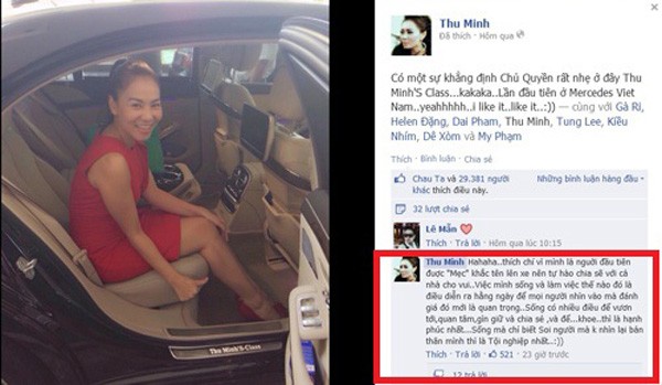 Những sao Việt bị chỉ trích vì khoe tiền của 5