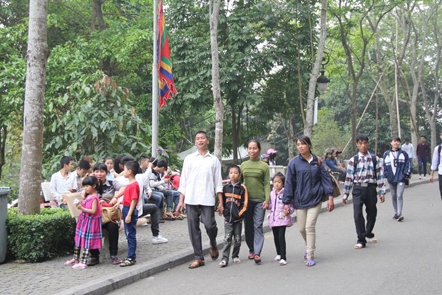An ninh đảm bảo, Lễ giỗ Tổ Hùng Vương đông nhưng không 