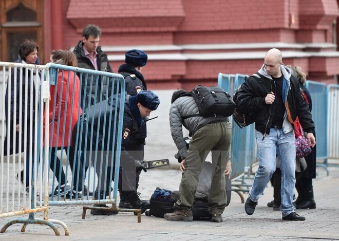 Cảnh sát Nga bắt 2 đối tượng tuyển mộ khủng bố tại St.Petersburg