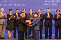 Hà Nội trao quyết định đầu tư cho 48 dự án
