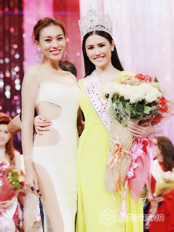 Nhìn lại khoảnh khắc đăng quang Hoa hậu người Việt thế giới 2014 của Tường Vy