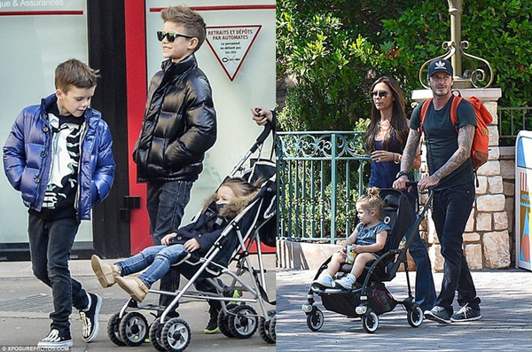 Romeo Beckham, bản sao hoàn hảo của bố Becks 4 Romeo Beckham, bản sao hoàn hảo của bố Becks 4