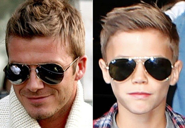 Romeo Beckham, bản sao hoàn hảo của bố Becks 7 Romeo Beckham, bản sao hoàn hảo của bố Becks 7