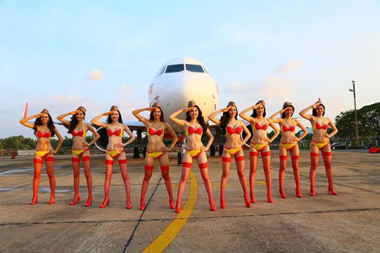 Ảnh Ngọc Trinh mặc bikini không phải hình ảnh quảng cáo của VietJet