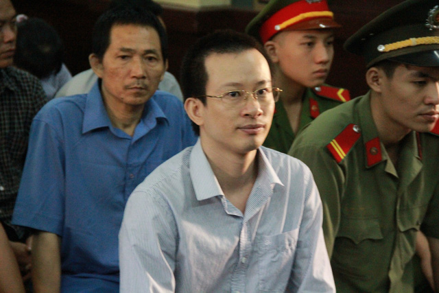 Bị cáo Hoàng Đình Quyết - Cựu giám đốc VNCB chi nhánh Lam Giang