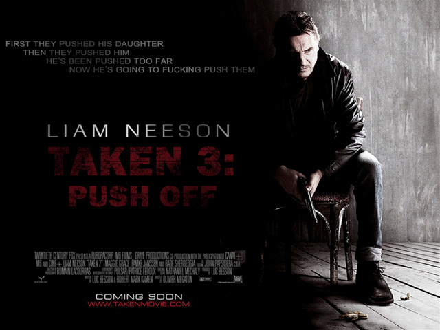 Nam diễn viên Liam Neeson ra mắt khán giả trong trailer phim Taken 3