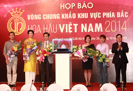 Hình ảnh tại buổi họp báo công bố vòng chung khảo khu vực phía Bắc tại Hà Nội