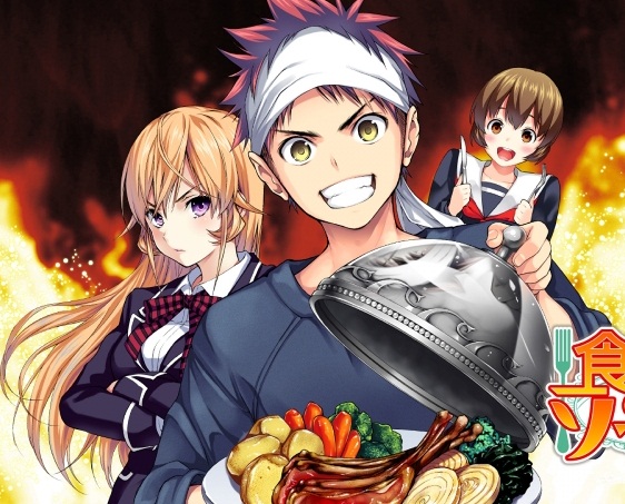 Anime Vua Bếp Soma chuẩn bị ra mắt trong năm 2015