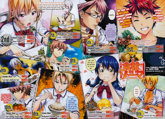 Anime Vua Bếp Soma chuẩn bị ra mắt trong năm 2015
