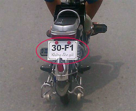 Xe không đèo con gái!