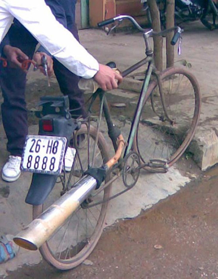 Biển đẹp cho xe đạp