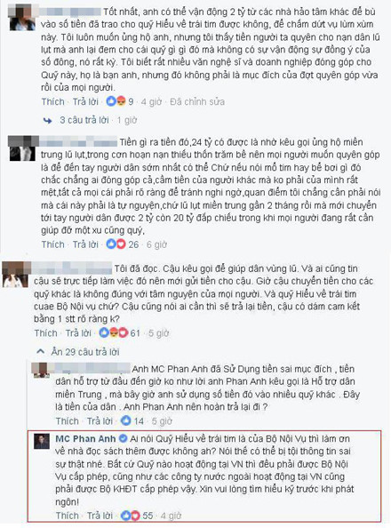 Phan Anh bị đòi lại tiền vì cho rằng từ thiện sai mục đích