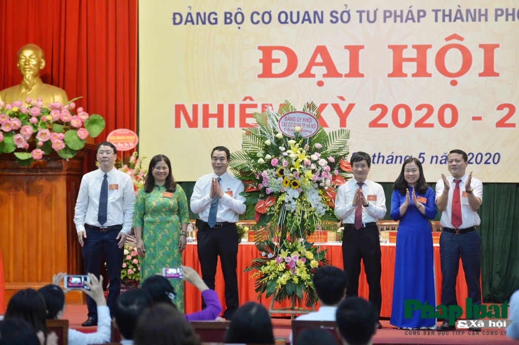 nhung hinh anh dang nho tai dai hoi dang bo so tu phap ha noi nhiem ky 2020 2025