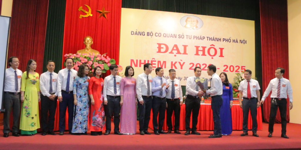 nhung hinh anh dang nho tai dai hoi dang bo so tu phap ha noi nhiem ky 2020 2025