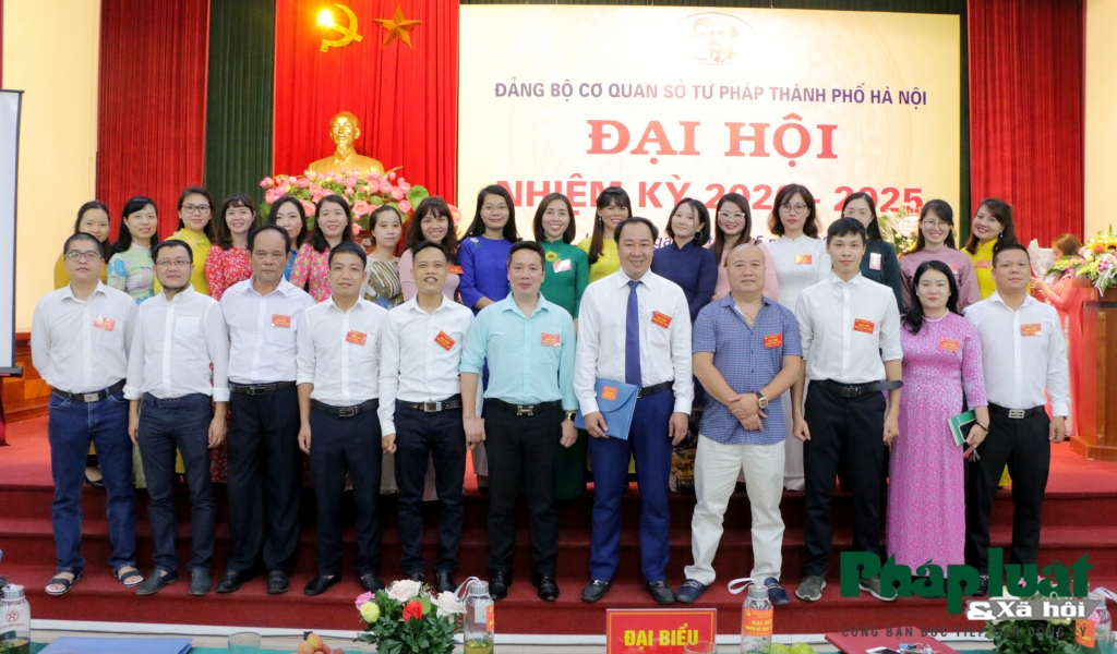 nhung hinh anh dang nho tai dai hoi dang bo so tu phap ha noi nhiem ky 2020 2025