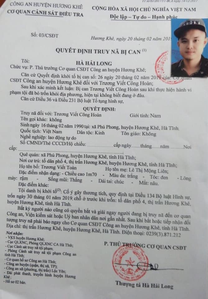 Hà Nội: Công an phối hợp bắt giữ đối tượng truy nã đặc biệt sau gần 9 tháng lẩn trốn ha noi cong an phoi hop bat giu doi tuong truy na dac biet sau gan 9 thang lan tron