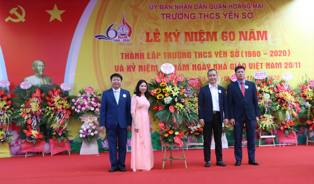 Trường THCS Yên Sở kỷ niệm 60 năm ngày thành lập và 38 năm Ngày Nhà giáo Việt Nam truong thcs yen so ky niem 60 nam ngay thanh lap va 38 nam ngay nha giao viet nam