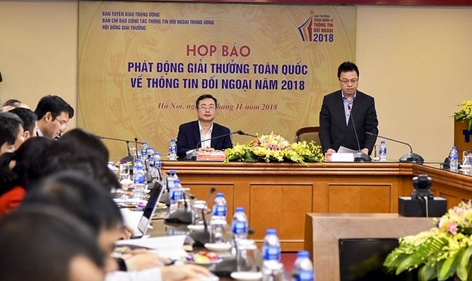 Điểm mới của Giải thưởng toàn quốc về thông tin đối ngoại năm 2018