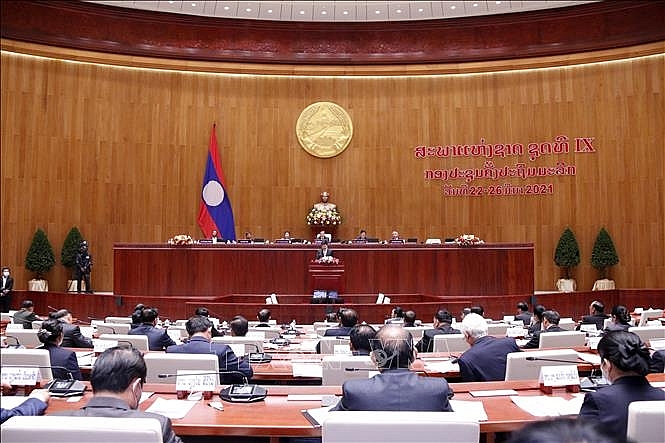 Lãnh đạo Đảng gửi điện mừng tới lãnh đạo Nhà nước, Chính phủ và Quốc hội Lào