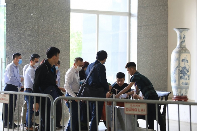 Các bị cáo trong vụ sai phạm tại Cty CP Gang thép Thái Nguyên hầu toà Các bị cáo trong vụ sai phạm tại Cty CP Gang thép Thái Nguyên hầu toà