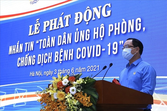 Phát động vận động nhắn tin “Toàn dân ủng hộ phòng, chống dịch bệnh COVID-19”