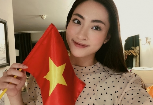 Dàn Hậu háo hức dự đoán tỷ số của đội tuyển Việt Nam trước UAE