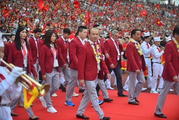 am ap le vinh danh doan the thao viet nam asiad 2018