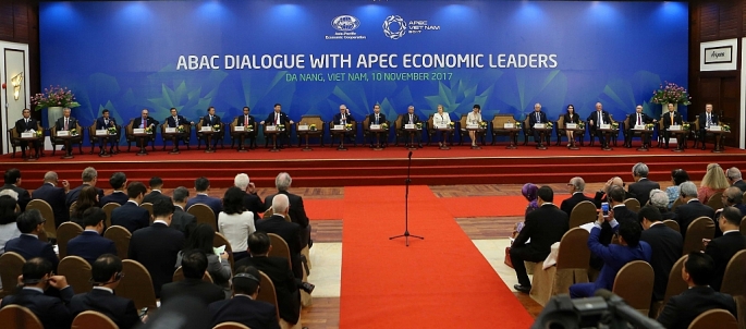 Đối thoại giữa các nhà lãnh đạo kinh tế APEC với Hội đồng Tư vấn doanh nghiệp APEC