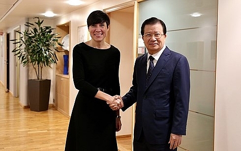 Na Uy xếp thứ 41/129 quốc gia và vùng lãnh thổ đầu tư vào Việt Nam