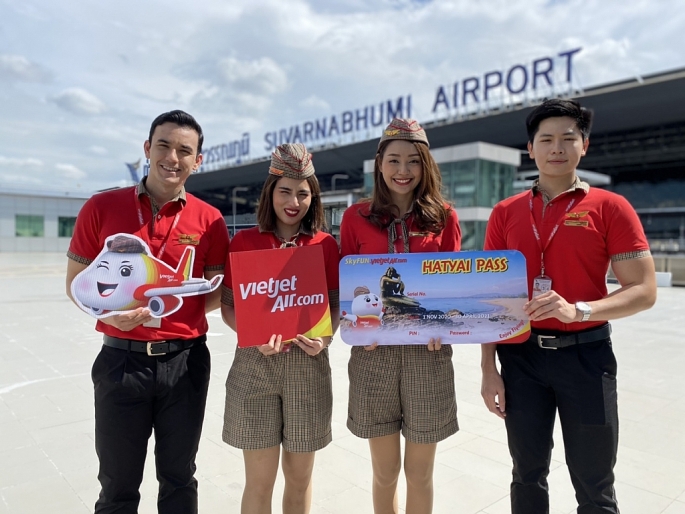 vietjet thai lan tiep tuc mo duong bay moi ket noi cac thanh pho lon tai thai lan