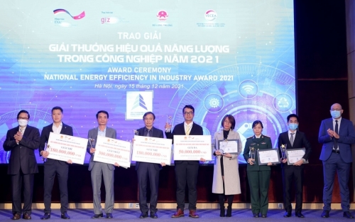 BSR đạt giải Ba giải thưởng hiệu quả năng lượng năm 2021