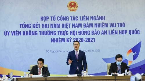 Việt Nam hoàn thành xuất sắc vai trò Uỷ viên không thường trực HĐBA LHQ nhiệm kỳ 2020-2021
