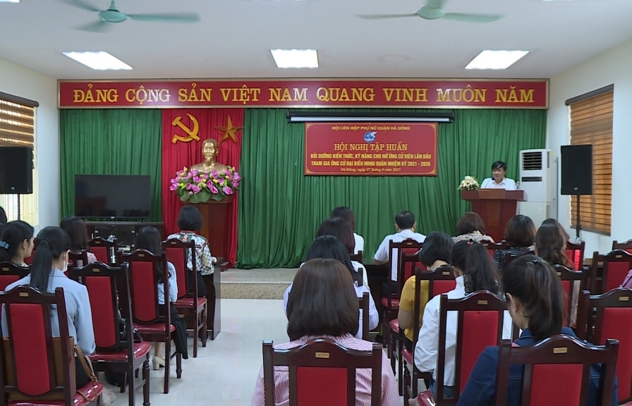 Hội LHPN quận Hà Đông đã đạt số người đăng ký và số lượt tham gia bài thi cao nhất