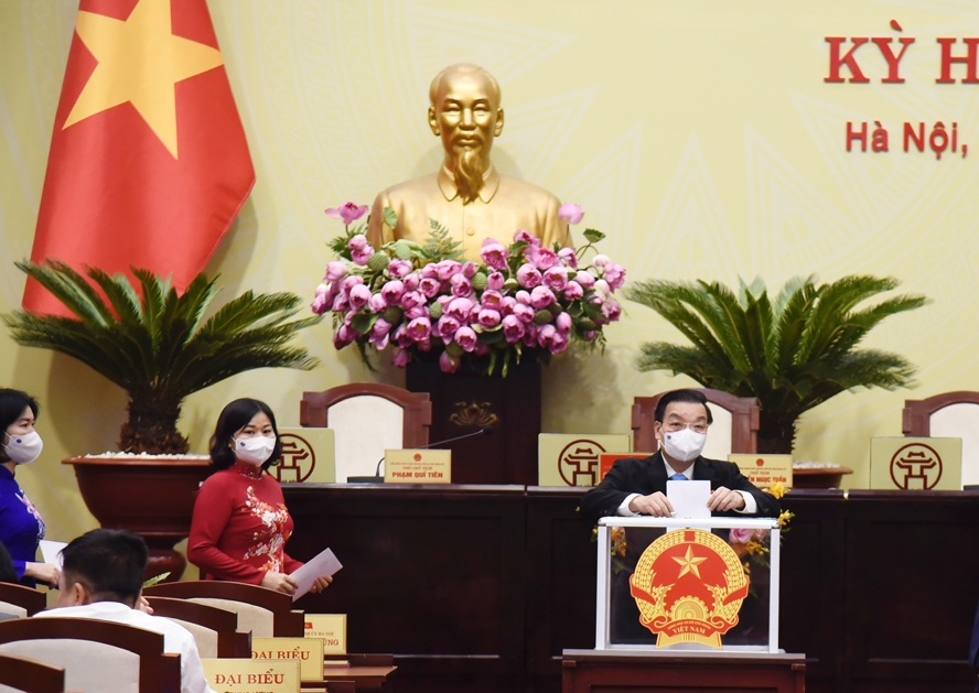 Hà Nội: Phê chuẩn kết quả bầu Chủ tịch, Phó Chủ tịch UBND thành phố Hà Nội nhiệm 2021-2026