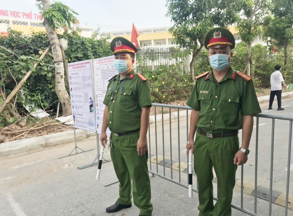 Hà Nội bảo đảm an ninh trong ngày đầu của kỳ thi tốt nghiệp THPT quốc gia