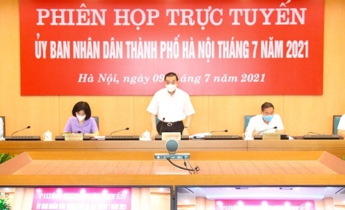 UBND TP Hà Nội cho ý kiến về 6 nội dung trình kỳ họp thứ hai, HĐND TP