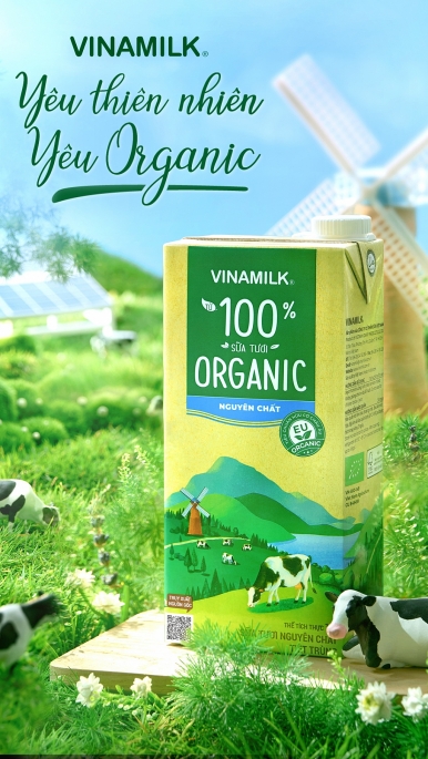 Sữa tươi Vinamilk Organic không đường (*) là một lựa chọn an toàn, phù hợp với mẹ bầu và cả trẻ nhỏ.
