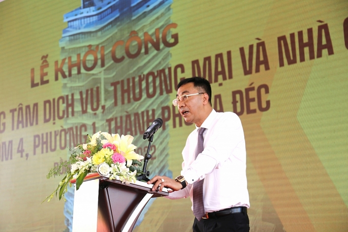 : Ông Nguyễn Anh Tuấn, Phó Tổng Giám đốc Tập đoàn T&T Group phát biểu tại sự kiện. 