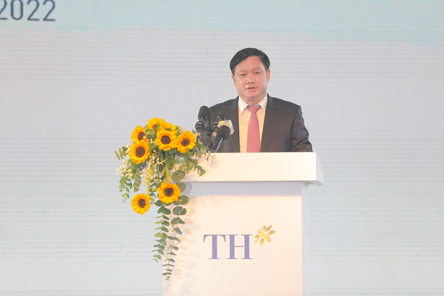 Ông Nguyễn Khắc Thận – UBND tỉnh Thái Bình phát biểu tại Lễ động thổ.