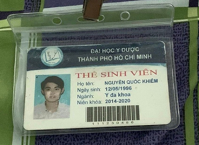 Thẻ sinh viên giả của Nguyễn Quốc Khiêm