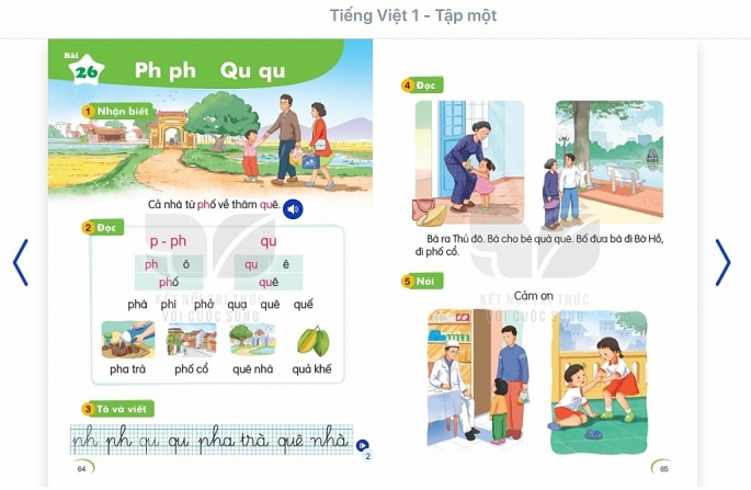 -	Bài dạy chữ “Ph” của SGK Tiếng Việt 1 bộ Kết nối tri thức với cuộc sống