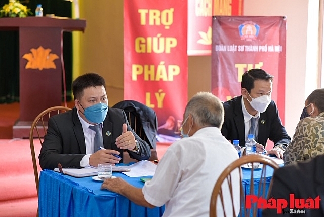 -	Đoàn Luật sư TP Hà Nội tổ chức trợ giúp pháp lý miễn phí cho người dân tại xã Nghiêm Xuyên, huyện Thường Tín