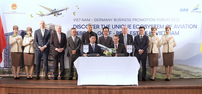 Bamboo Airways kí kết hợp tác với AIA Cargo - Tổng đại lý hàng hóa của hãng tại thị trường Đức và Anh