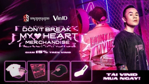 VinID hợp tác với Binz, độc quyền phân phối bộ sưu tập thời trang "Don’t Break My Heart"